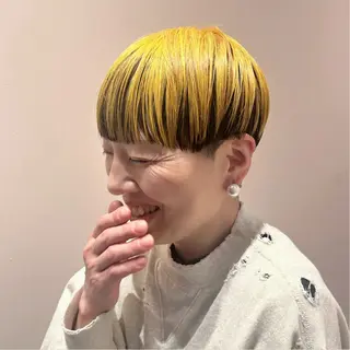 ショート カラー マンツーマン施術✂︎ machikaのヘアスタイル