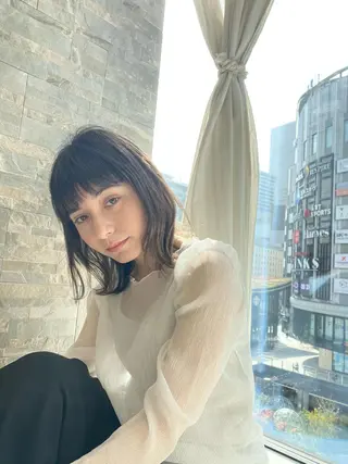 ショート カラー LaBless梅田 🎀坂本リオのヘアスタイル
