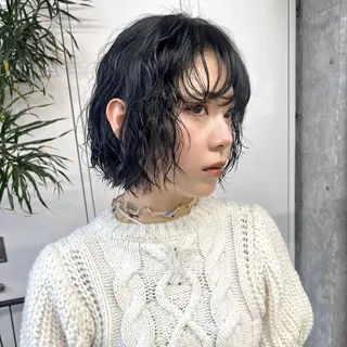 ショート 韓国ヘア /男女☘️ 細江 美紅のヘアスタイル