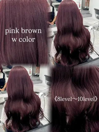 ロング カラー Parve  Mix 🫧梶川虹のヘアスタイル