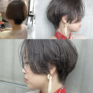 ショート カラー 北間 寛哉のヘアスタイル