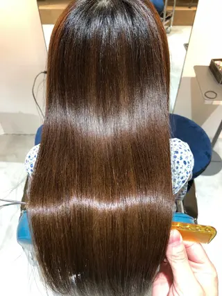 ロング カラー パーマ 佐藤 宏樹のヘアスタイル