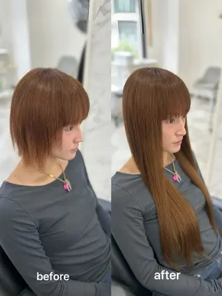 ロング 🩵ララモアナ nazu🩵のヘアスタイル