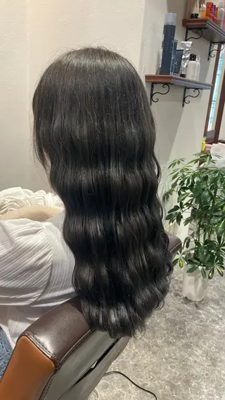 ロング カラー ヘアアレンジ 🐺ﾅｶﾑﾗ ﾓﾓｶのヘアスタイル