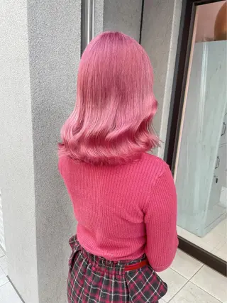 セミロング カラー ✨メンズ特化& ブリーチ特化Ryuのヘアスタイル