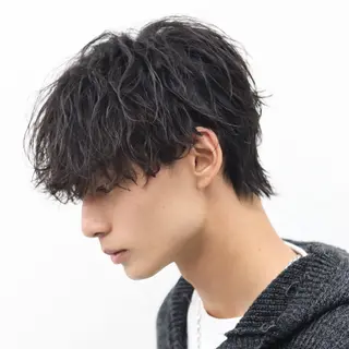 ショート カラー パーマ メンズ 🔥メンズ🔥かっこ いいが正義！代表柿崎のヘアスタイル