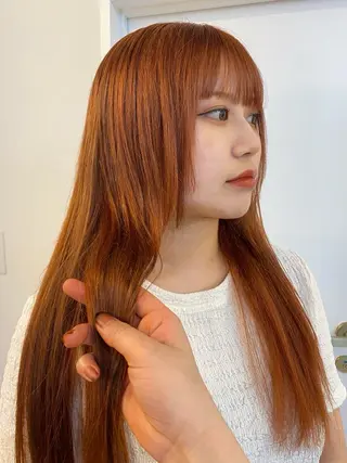 ロング カラー ichika/福岡 /透明感カラー🤎のヘアスタイル