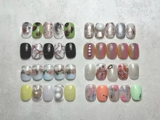 ネイル 渋谷 怜奈のネイルデザイン