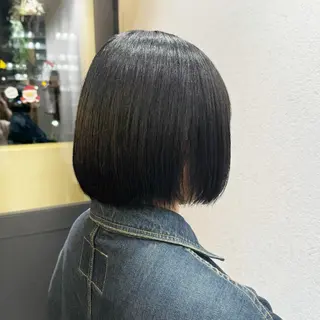 ショート カラー 縮毛矯正/エクステ /艶カラー/ヘアメのヘアスタイル