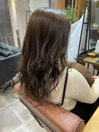 ロング カラー newiGRANDE 🌈萩原聖也のヘアスタイル