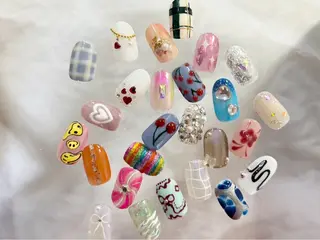 ネイル Aki 💖ゆちたの部屋のネイルデザイン