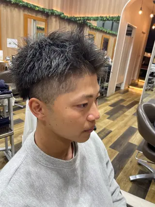 ショート メンズ 山際勇策 /岐阜美容師のヘアスタイル