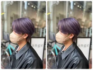 カラー パーマ メンズ 立川サラスト/ ku-ta🎟のヘアスタイル