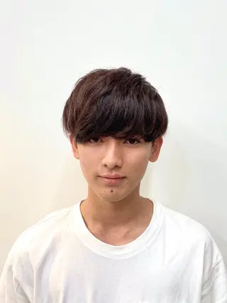 カラー メンズ うる艶ヘア♡韓国好き 透明感　shotaのヘアスタイル