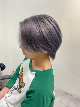 カラー メンズ しゅり🇰🇷 日韓MIXメンズヘアのヘアスタイル