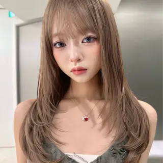 ロング 似合わせカット🩵 なりたみゆうのヘアスタイル