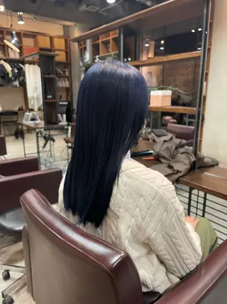 ロング カラー Door所属・高橋 りかのヘアスタイル