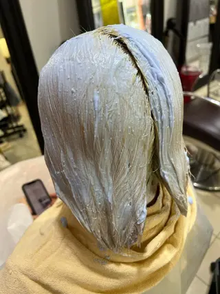 ロング カラー ハラユウタ 千歳船橋駅のヘアスタイル