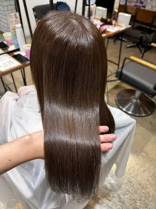 セミロング カラー レイヤー/大人ボブ 渡邉【日吉美容室】のヘアスタイル