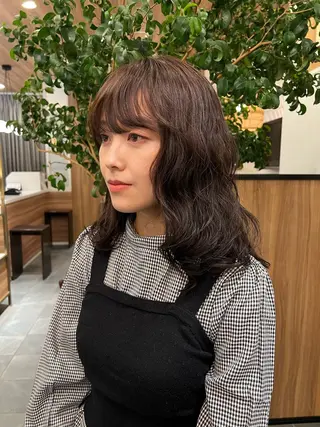 パーマ 岸田 佳祐のヘアスタイル