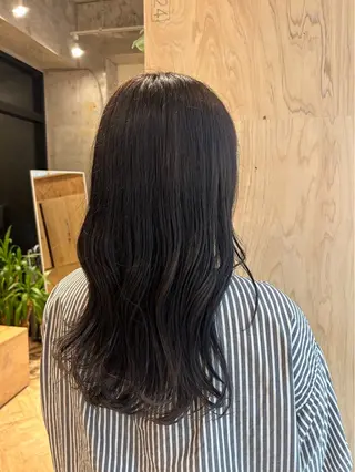 セミロング 透明感カラー🤎/ ツヤカラー/さくらのヘアスタイル