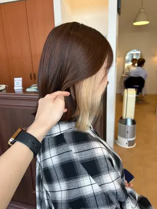 カラー 今中紗英 /奈良市/尼ヶ辻のヘアスタイル