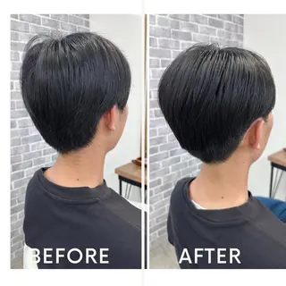 ショート メンズ Noyヨシモト ヒロトのヘアスタイル