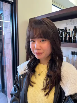 ロング 樋口智士/倉敷/中庄 /縮毛矯正/髪質改善のヘアスタイル