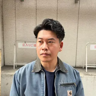 パーマ メンズ STUG’S 上野御徒町/前田桃果のヘアスタイル