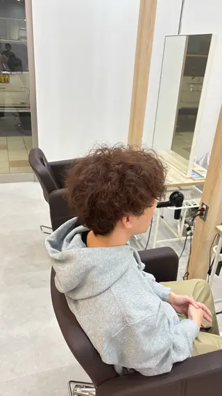 カラー パーマ メンズ Agu hair amao 筑後店所属・Agu. / KAEDEのヘアスタイル