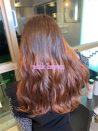 ロング カラー ヘアアレンジ 佐藤 麻衣のヘアスタイル