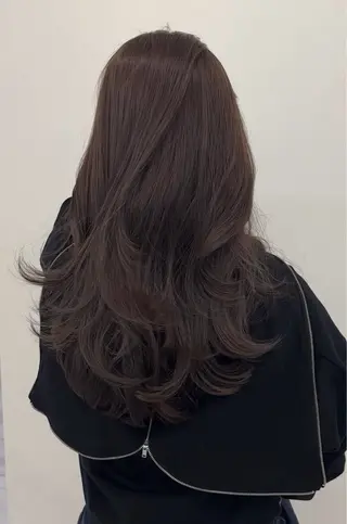 セミロング カラー レイヤー /髪質改善/ariのヘアスタイル