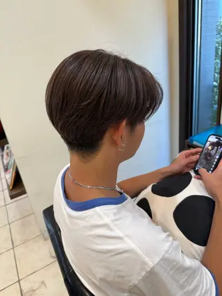 メンズ 🩵RIKO🩵 透明感カラー🫧のヘアスタイル