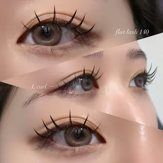 マツエク・マツパ La Brillerのマツエク・マツパデザイン
