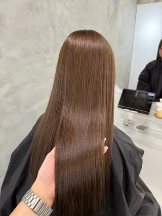 ロング カラー yuuna ✮ door whiteのヘアスタイル