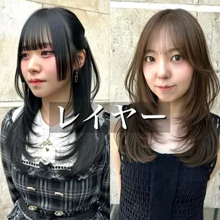 ロング 韓国系レイヤー特化 hiroのヘアスタイル