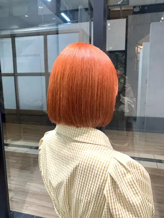 ショート カラー ヘアアレンジ yuka .のヘアスタイル