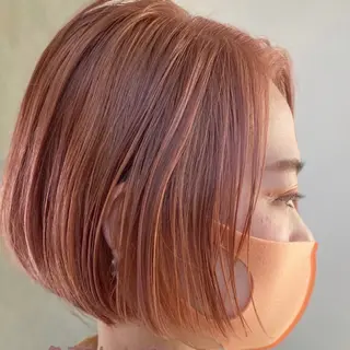 ショート カラー 渋谷 縮毛矯正 髪質改善 今泉ひろきのヘアスタイル