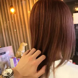 セミロング カラー 💎透明感カラー特化 💎TAISEIのヘアスタイル