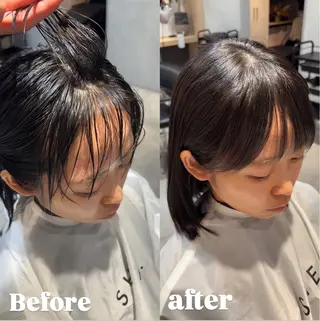 パーマ 暖色カラー 奥村陽花のヘアスタイル
