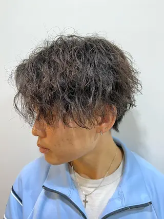 パーマ メンズ 🧸メンズ専門🧸 蛯名修人のヘアスタイル