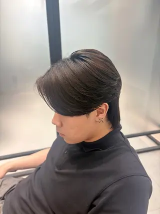 メンズ 曲がる縮毛矯正/ メンズパーマ森隆之介のヘアスタイル