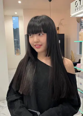 カラー marin /カットモデルのヘアスタイル