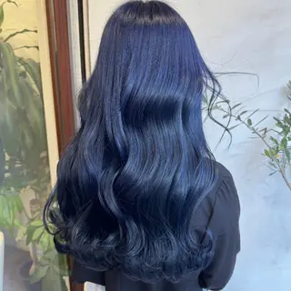 ロング カラー 原田 来実のヘアスタイル