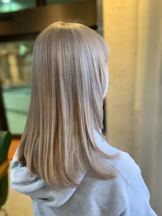 ロング カラー ✨縮毛矯正✨髪質改善 ナカシマ ユミのヘアスタイル