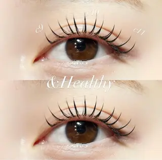 マツエク・マツパ 橘joieange 心斎橋店のマツエク・マツパデザイン