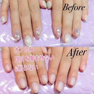 ネイル 🌙都岡 ムーンネイルのネイルデザイン