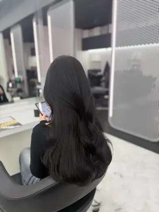 ロング カラー 🤍レイヤー/顔周り /hirari🤍のヘアスタイル