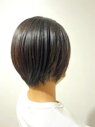 ショート 暖色系カラー まおのヘアスタイル