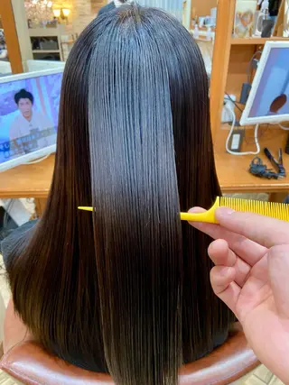 ロング 再現性◎✨艶髪🔆 川﨑友稀のヘアスタイル